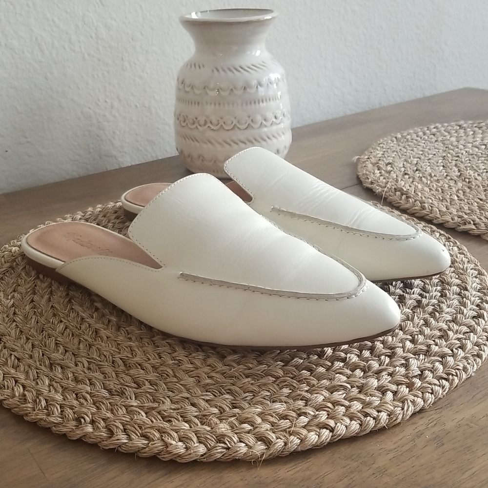 The Frances Skimmer Mule in Leather